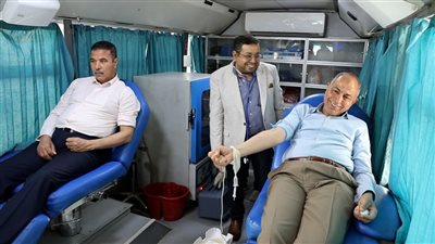 محافظ المنيا يطلق حملة قومية للتبرع بالدم لصالح مستشفيات الصحة وبنك الدم 