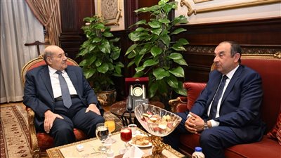 رئيس مجلس الشيوخ يستقبل وزير قطاع الأعمال لبحث استراتيجية تطوير الشركات