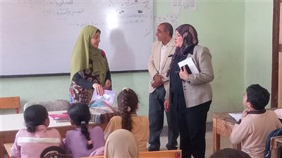 وكيل تعليم الفيوم تتفقد مدارس أبشواى لمتابعة انتظام الدراسة بعد شم النسيم