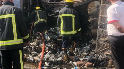 السيطرة على حريق في 3 أكشاك بالإسماعيلية دون إصابات