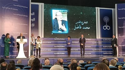 المسلمانى يمنح وسام ماسبيرو لرشوان توفيق وسميرة أحمد وجلال عبد القوى