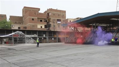 صقر 148.. المنيا تنفذان سيناريو للتصدي لهجوم إرهابي على أحد الأهداف الحيوية