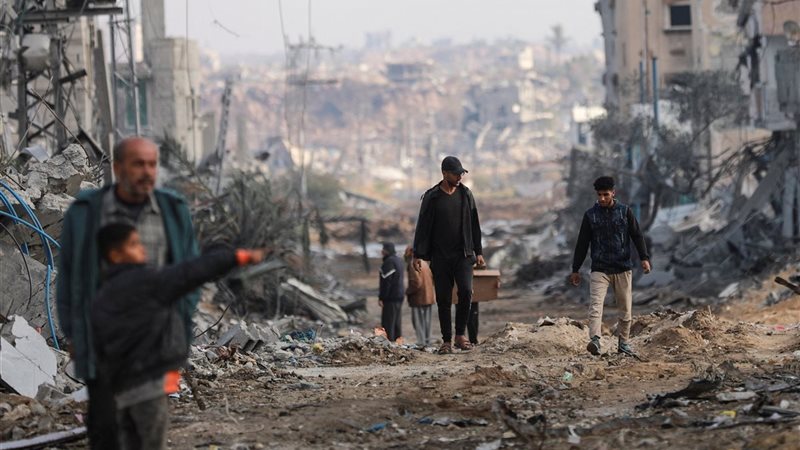 الدمار في قطاع غزة