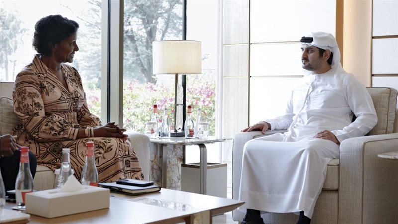 لقاء سمو الشيخ مكتوم