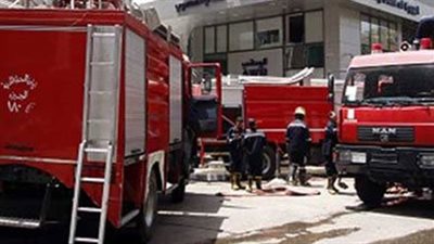 بسبب تسرب غاز..  السيطرة على حريق نشب بإحدى المقاهي دون إصابات في المنيا