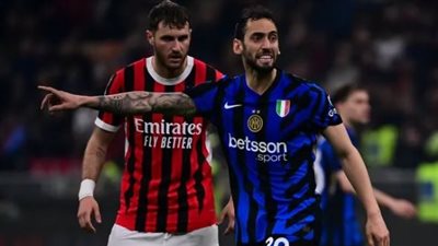 التشكيل الرسمي لديربي الغضب بين ميلان وإنتر بنصف نهائي كأس إيطاليا