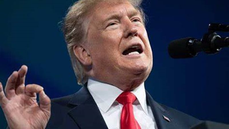 الرئيس الامريكي دونالد