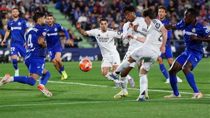 ريال مدريد يعبر بشق