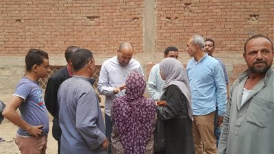 انهيار جزء من منزل قديم وغير مأهول بالسكان بمدينة الفشن دون وقوع خسائر