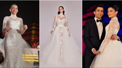 «عالم الجنيات».. ليلى زاهر: حلمت بفستان زفاف ملكي من تصميم هذا المبدع | صو