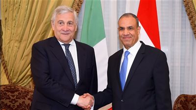 وزير الخارجية المصري يعقد مشاورات سياسية مع نظيره الإيطالى 
