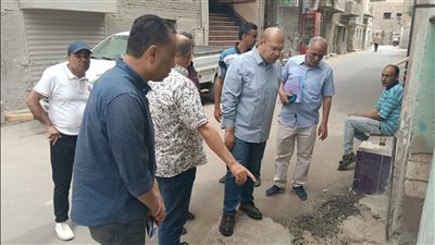 نائب محافظ الجيزة يتفقد مدينة الحوامدية للوقوف على مستوى النظافة والإشغالات