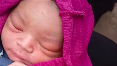 العثور على طفل حديث الولادة فى صندوق القمامة بالمنوفية