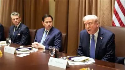 ترامب يستعرض أجندته الدولية في مؤتمر مشترك مع رئيس وزراء النرويج