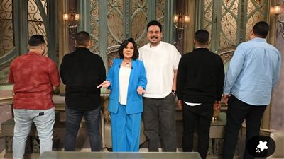 مصطفى غريب ضيف «صاحبة السعادة».. وإسعاد يونس تشوق الجمهور