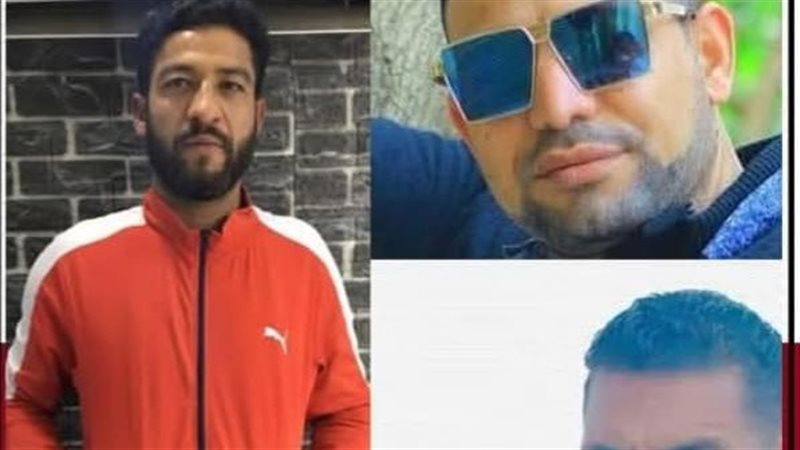 بعض المتوفين فى الحادث