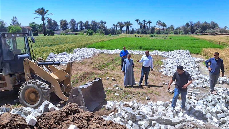 جانب من إزالة التعديات