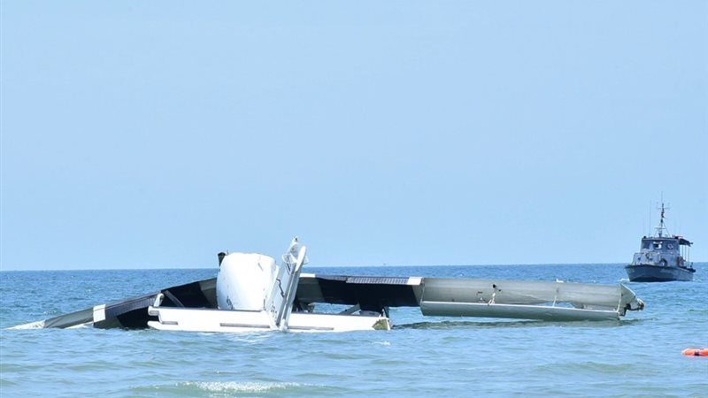 تحطم طائرة للشرطة