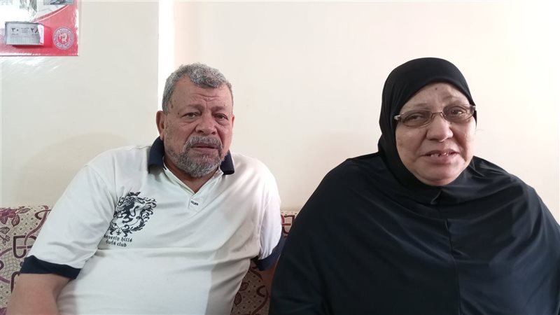 جد وجدة الشاب الضحية