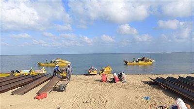 انطلاق أعمال الصيد في بحيرة البردويل بشمال سيناء بعد توقف 3 أشهر