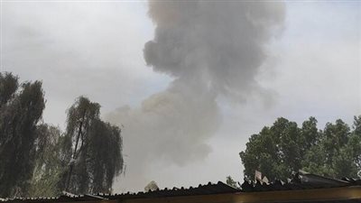 أضرار ضخمة وحالة ذعر.. انفجار في ميناء شهيد رجائي في إيران