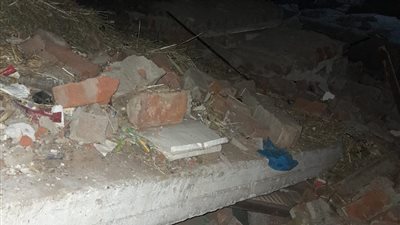 انهيار منزل من الطوب اللبن بقنا والحماية المدنية تنجح في إنقاذ الأسرة