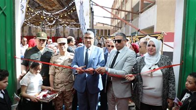محافظ الجيزة يحارب الغلاء بمعرض «صنع التعليم الفني» في المدارس
