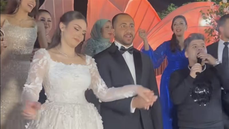 عمر كمال من حفل الزفاف