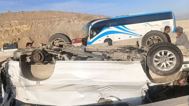 آثار الحادث