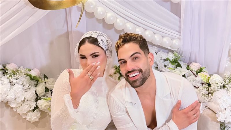 أحمد فريد وخطيبته
