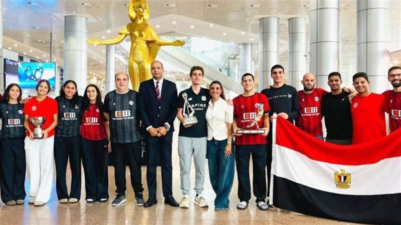 أبطال مصر للإسكواش