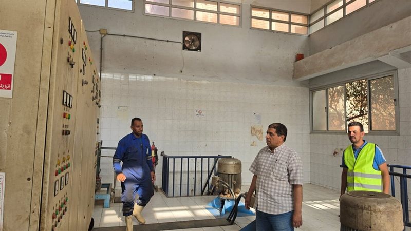 جانب من الزيارة 