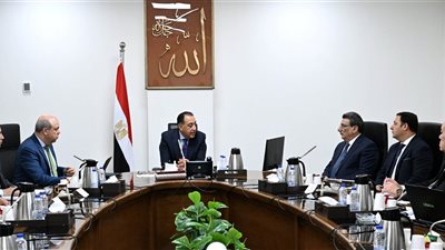 مدبولي يستعرض الموقف التنفيذي لمشروع مبني الركاب (٤) بمطار القاهرة الدولي