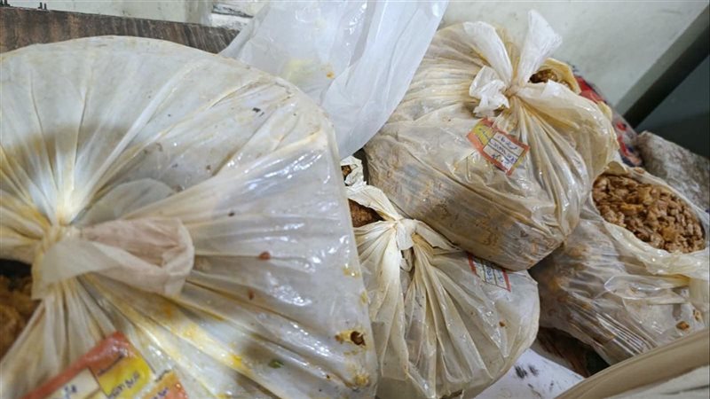 جانب من المضبوطات