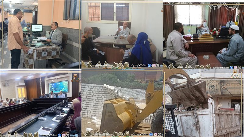 جانب من الجهود المبذولة