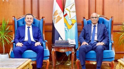  محافظ كفر الشيخ يناقش مع مدير الأمن عددا من الملفات |صور