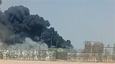 السيطرة على حريق هائل فى مصنع بمدينة السادات بالمنوفية
