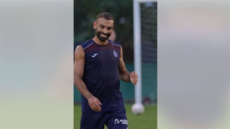 محمد صلاح في تدريبات