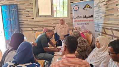 قافلة علاجية بمقر دار مناسبات أبو عارف لتقديم خدمات المبادرات الرئاسية لأهالي 