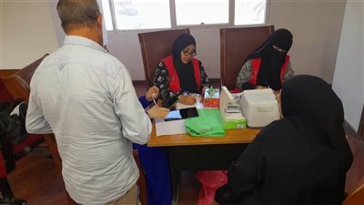 100 يوم صحة.. تقديم 96 خدمة فحص لأعضاء الغرفة التجارية بدمياط