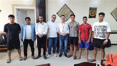 الإدارة الطبية بجامعة الأزهر توقع الكشف الطبي على 7 أبطال رياضيـين