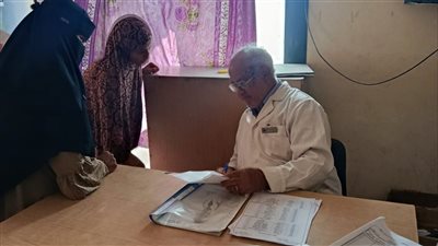 الكشف على 614 مواطن بالقافلة الطبية بقرية حجازة قبلي بمركز قوص