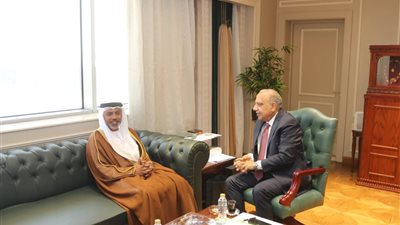 وزير الكهرباء يبحث مع سفير الإمارات تعزيز التعاون والاستثمار في الطاقة المتجددة