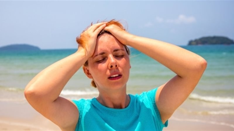الإصابة بضربة شمس