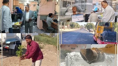 إزالة 23 حالة تعد على أراضى رى وزراعة ورفع 311 حالة إشغال بمركز ببا ببنى سويف 