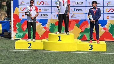 طلاب الجامعات المصرية يحصدون 3 ذهبيات وفضيتين وبرونزية في بطولة الجامعات 