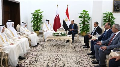 مدبولي: مصر تتطلع لتعزيز التعاون مع قطر في مجالات الطاقة والاستثمار والتجارة