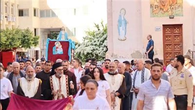حصاد الاستعداد للاحتفال بعيد انتقال العذراء بدير درنكة