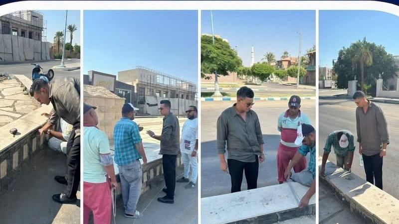 جانب من أعمال التطوير