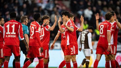 نتيجة وأهداف مباراة البايرن وبروسيا الشوط الثاني (2-1) في السوبر الألماني 2026